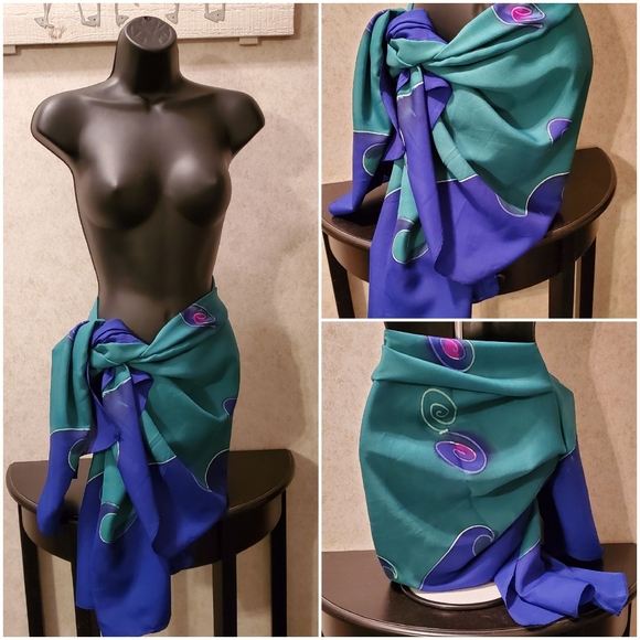 FREE💛 with Any Order • Sarong Wrap, Long or Short Wear - Picture 2 of 4